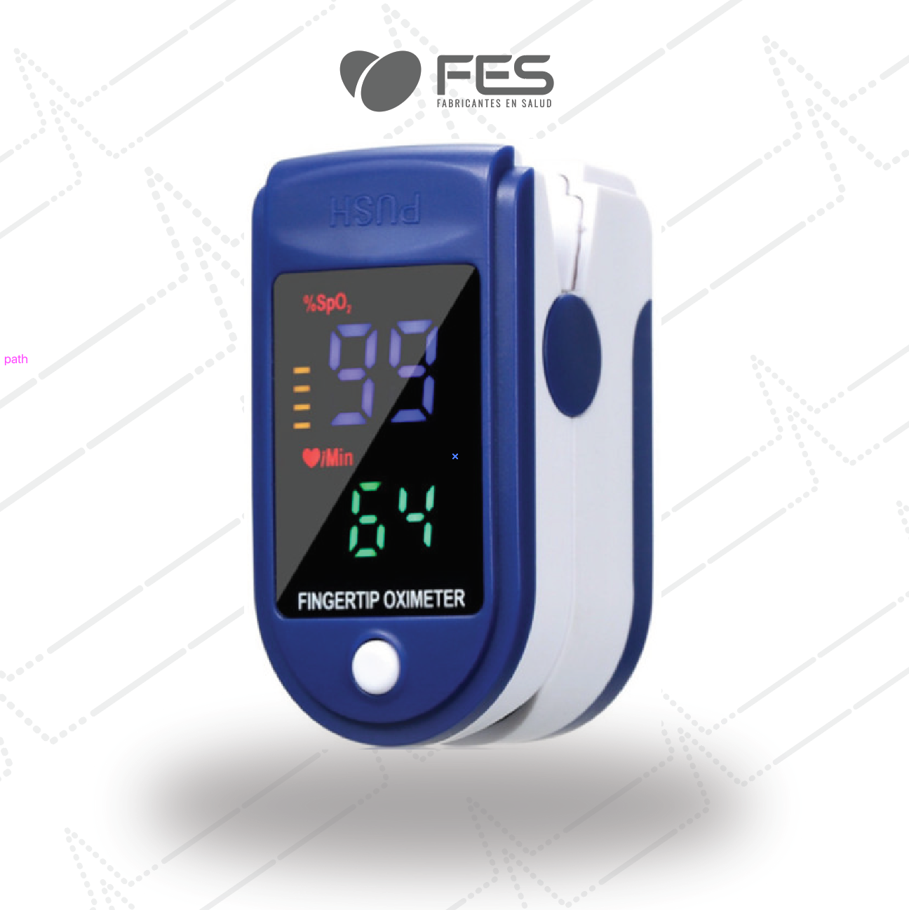 KONHEAL-oxímetro Digital portátil para dedo, Monitor Médico de oxígeno en sangre, oxímetro de pulso con la yema del dedo certificado