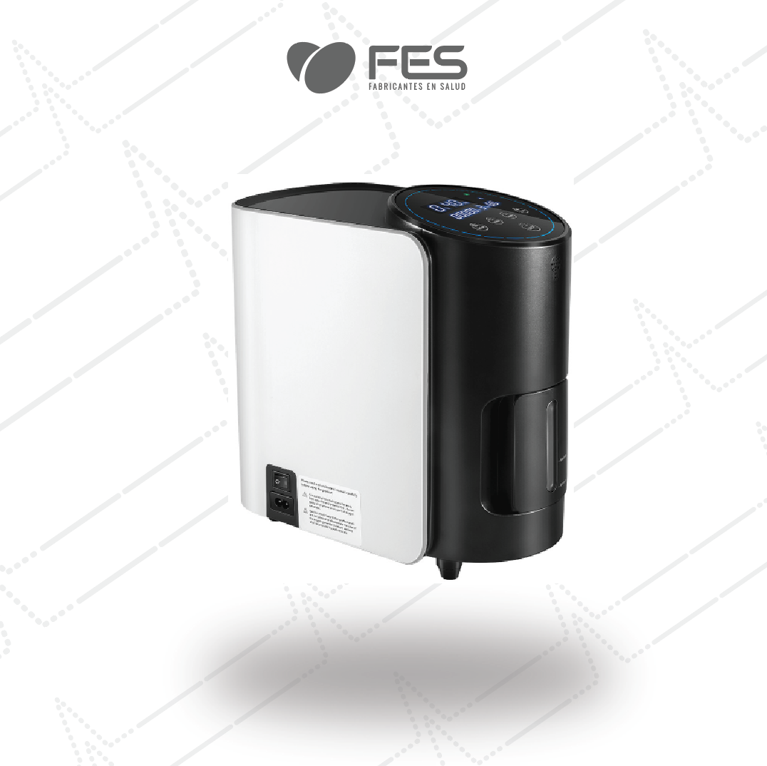 Concentrador de oxígeno de 1-7L,